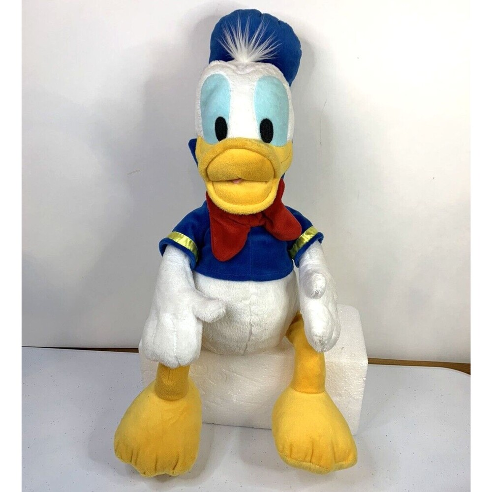 DONALD DUCK Disney Store Exclusive Plush Stuffed Animal 17” Large Authentic NICE